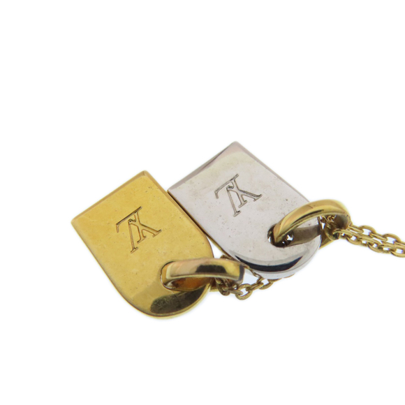 LOUIS VUITTON Gold Necklace - Picture 7 of 8